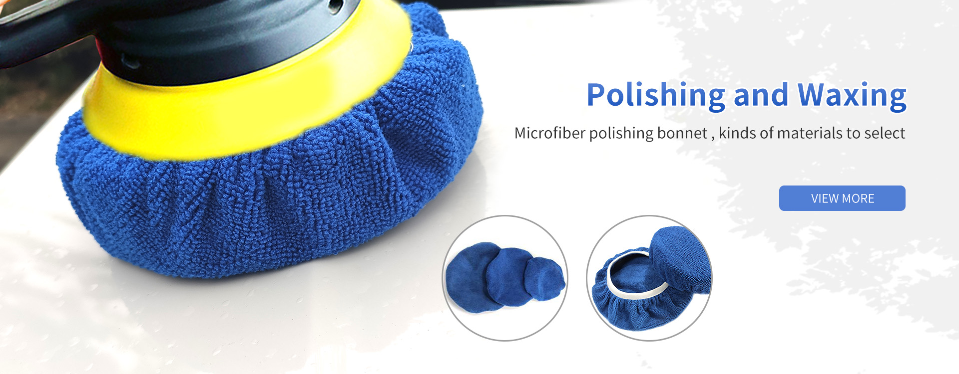 Mikrofiber polering polerpude sæt bil polermaskine