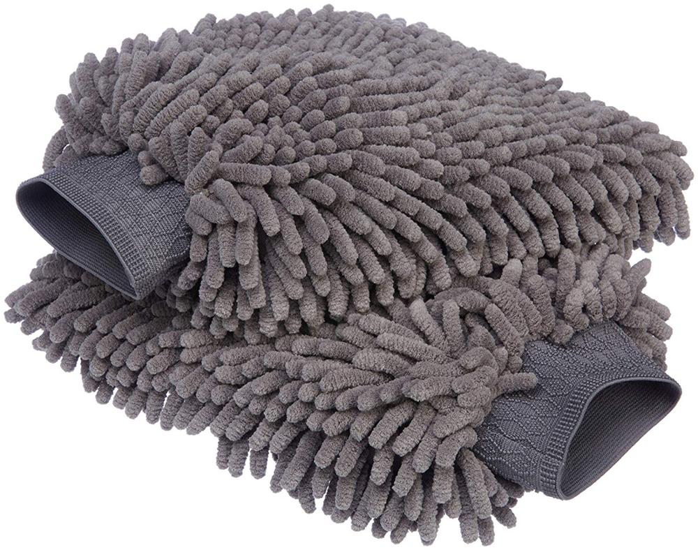 Chenille-handsker med flere funktioner